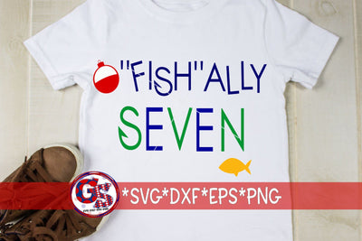 O"fish"ally Seven SVG DXF EPS PNG SVG Greedy Stitches 