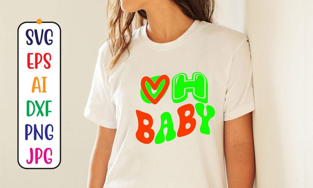 Oh Baby Retro SVG SVG Syaman 
