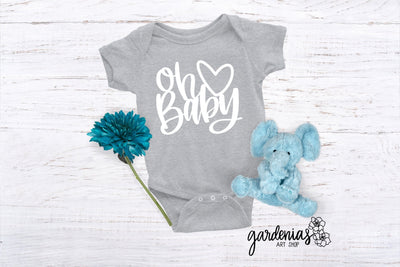 Oh Baby SVG Gardenias Art Shop 