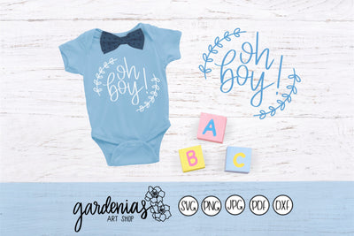 Oh Boy! SVG Gardenias Art Shop 