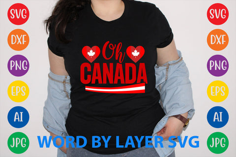 Oh Canada, Canada Day SVG Design SVG Rafiqul20606 
