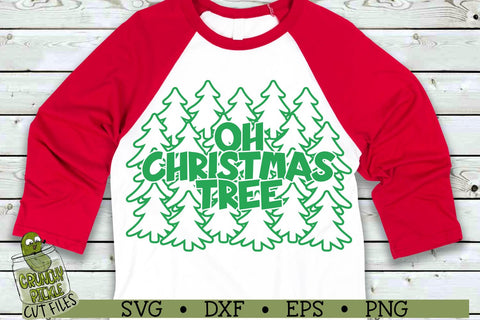 Oh Christmas Tree 2 SVG File SVG Crunchy Pickle 
