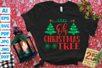 Oh Christmas Tree SVG Craftlabsvg24 