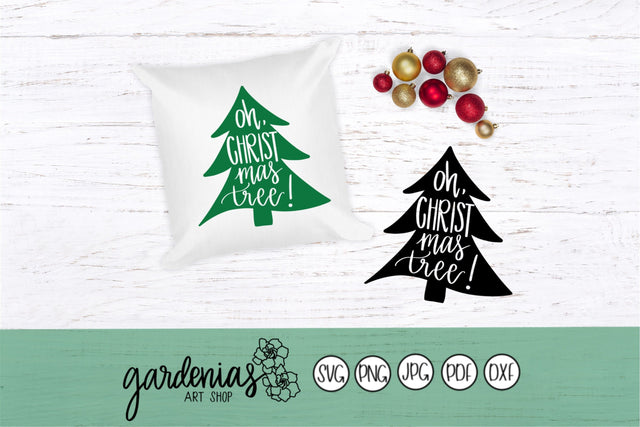 Oh CHRISTmas Tree! SVG Gardenias Art Shop 