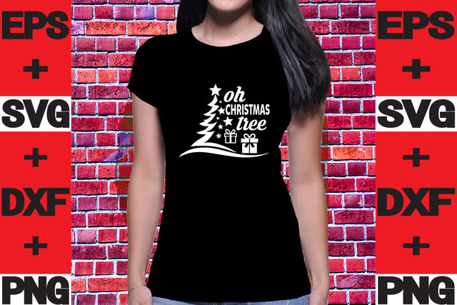 oh Christmas tree SVG svgteam 