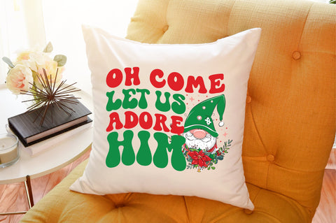 Oh come let us adore him SVG designartist 