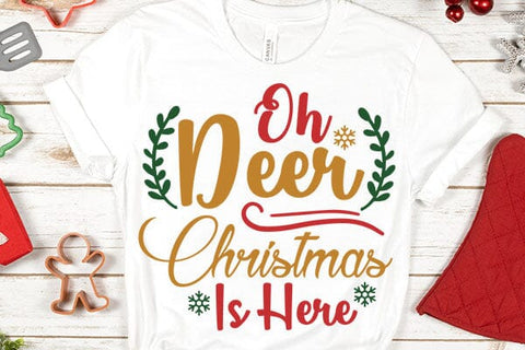 Oh Deer Christmas Is Here SVG Angelina750 