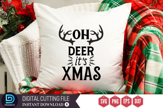 Oh deer it's xmas SVG, Oh deer it's xmas SVG DESIGNISTIC 