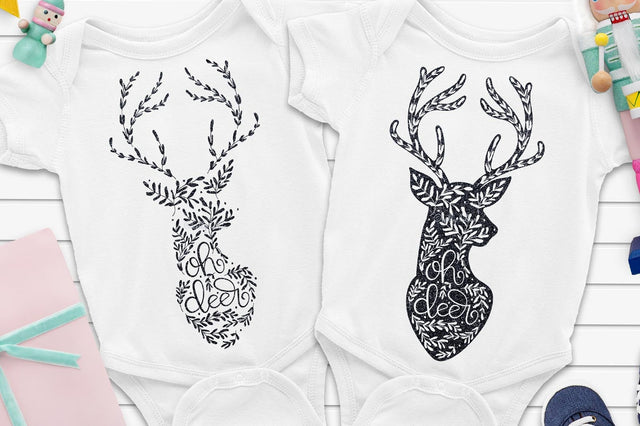 Oh Deer Silhouette SVG Kelly Lollar Designs 