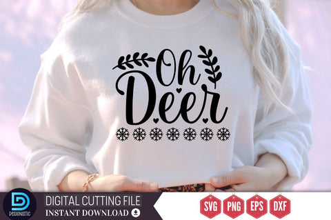 Oh deer SVG, Oh deer SVG DESIGNISTIC 