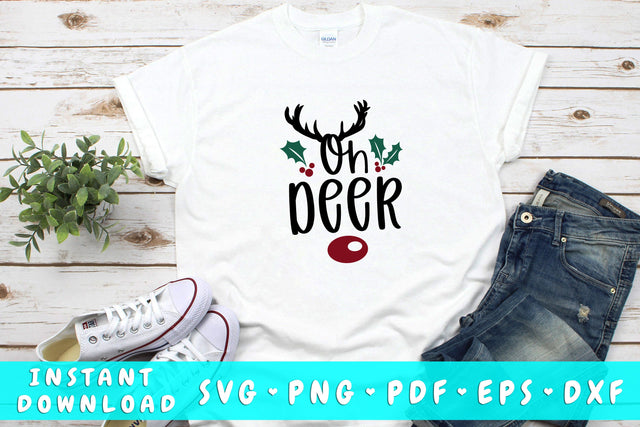 Oh Deer SVG SVG HappyDesignStudio 