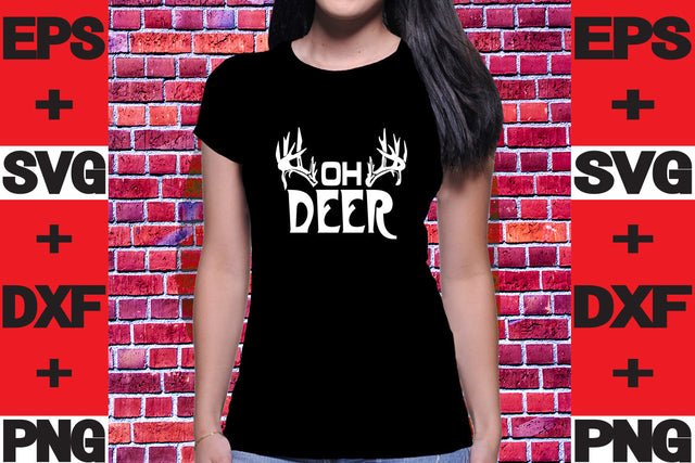 Oh deer SVG svgteam 