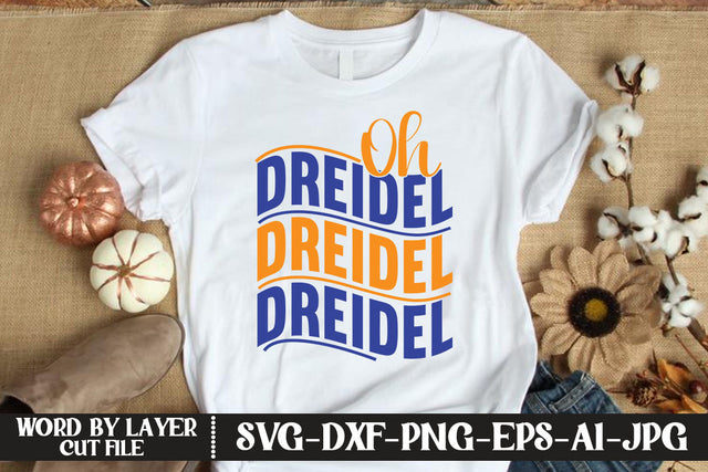 Oh Dreidel Dreidel Dreidel SVG CUT FILE SVG MStudio 