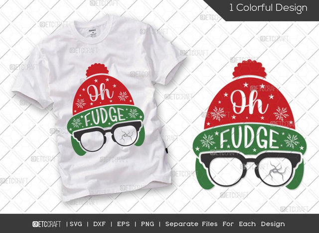 Oh Fudge SVG Cut File | Christmas Story Svg | Christmas Svg | Fudge Svg | Xmas Svg | Merry Christmas Svg | T-shirt Design SVG ETC Craft 