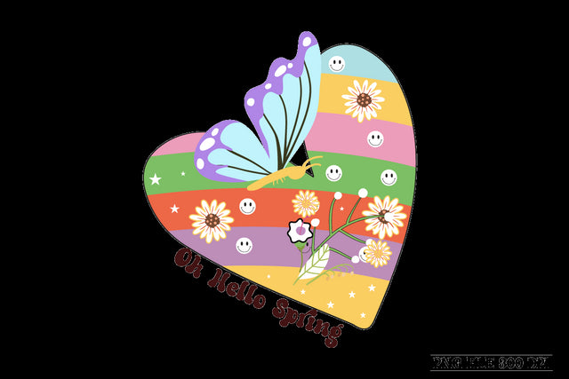 Oh Hello Spring-01sublimation design Sublimation designmaster24 