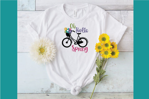 Oh Hello Spring SVG Cut File SVG Old Market 