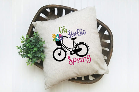 Oh Hello Spring SVG Cut File SVG Old Market 