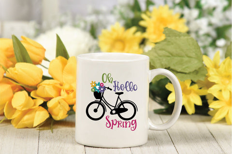 Oh Hello Spring SVG Cut File SVG Old Market 