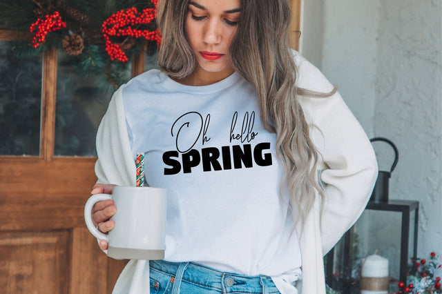 Oh hello spring SVG SVG nirmal108roy 