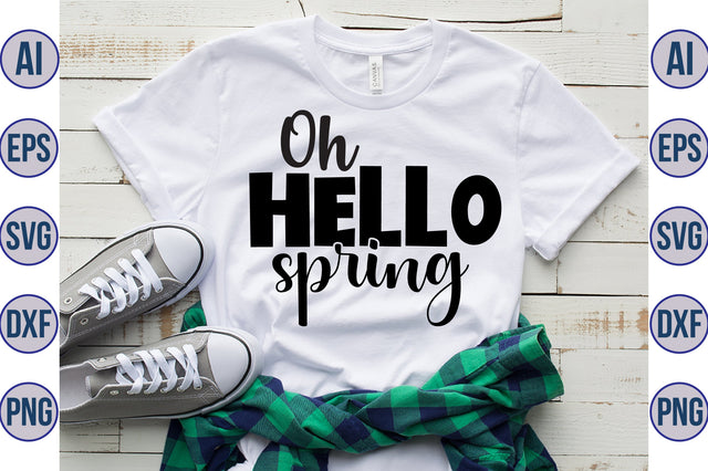 Oh hello spring svg SVG orpitasn 