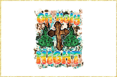 Oh Holy Night Christmas Sublimation Sublimation Jagonath Roy 