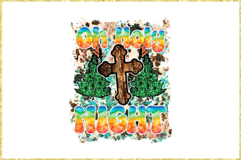 Oh Holy Night Christmas Sublimation Sublimation Jagonath Roy 