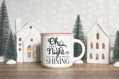 Oh Holy Night Christmas SVG SVG Pickled Thistle Creative 