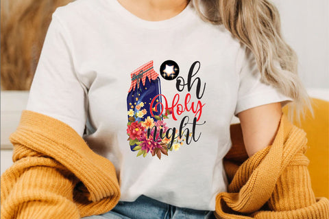 oh holy night Sublimation SVGArt 