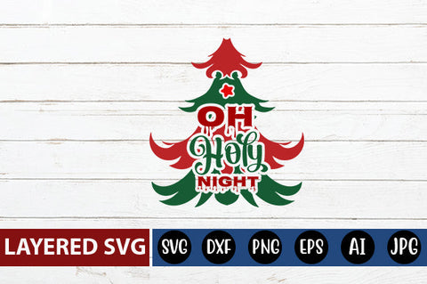 oh holy night SVG CUT FILE SVG Blessedprint 