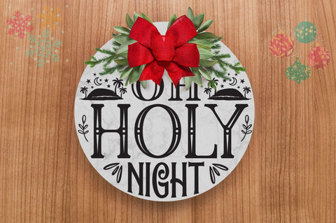 Oh holy night SVG Design SVG Regulrcrative 