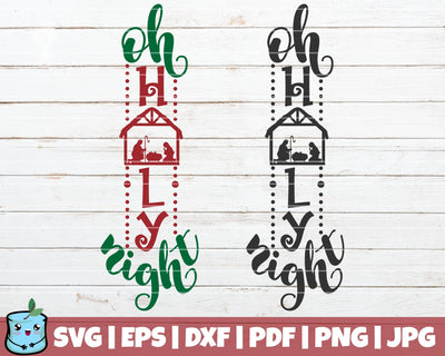 Oh Holy Night SVG MintyMarshmallows 