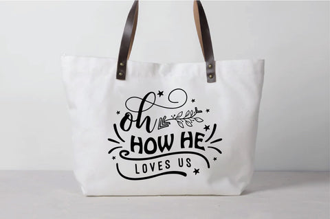 Oh How He Loves Us SVG SVG Creativeart88 