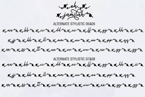 oh jamilah Font Naqsya.Co 