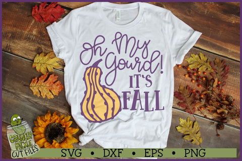 Oh My Gourd It's Fall SVG File SVG Crunchy Pickle 