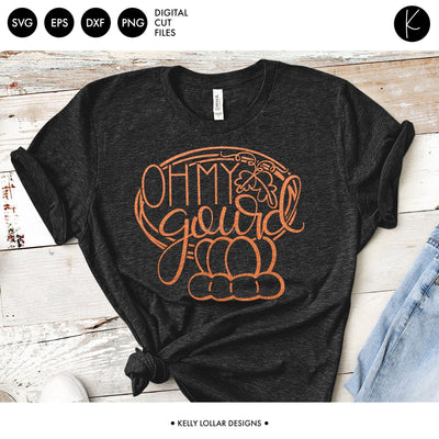 Oh My Gourd SVG Kelly Lollar Designs 