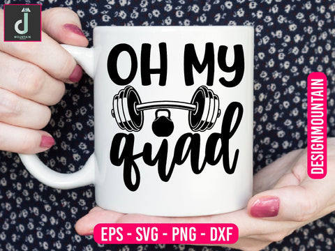 oh my quad Svg design SVG Alihossainbd 