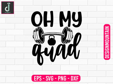 oh my quad Svg design SVG Alihossainbd 