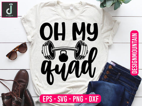 oh my quad Svg design SVG Alihossainbd 