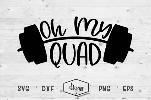 Oh My Quad SVG DIYxe Designs 