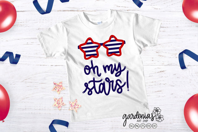Oh My Stars! Star Sunglasses SVG Gardenias Art Shop 