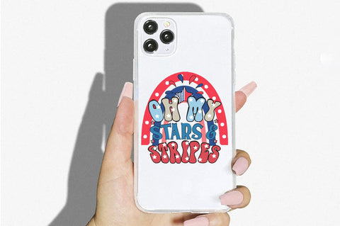 Oh My Stars & Stripes Sublimation Creativeart88 