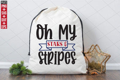 Oh my stars & stripes SVG Rupkotha 
