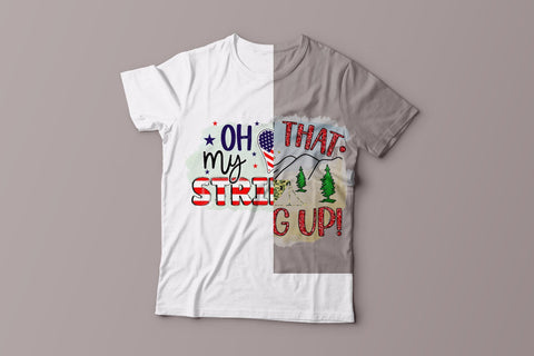 Oh My Stripes PNG - Patriotic Sublimation Design Sublimation CraftLabSVG 