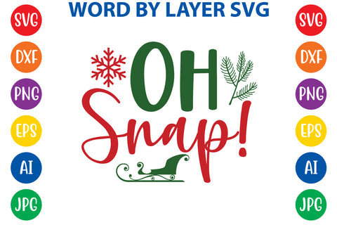 Oh Snap!, Christmas SVG SVG Rafiqul20606 