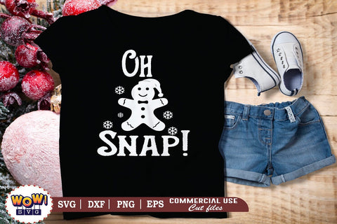 Oh Snap svg, christmas svg,christmas funny quotes, christmas quotes, holiday svg, winter svg, christmas shirt svg,christmas decor svg, santa clause svg,santa svg, snow svg, christmas svg files SVG Wowsvgstudio 