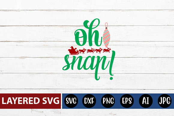 oh snap! SVG cute file SVG Blessedprint 