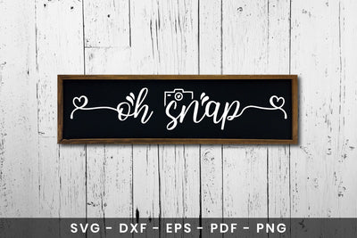 Oh Snap SVG, Thanksgiving Sign SVG SVG CraftLabSVG 