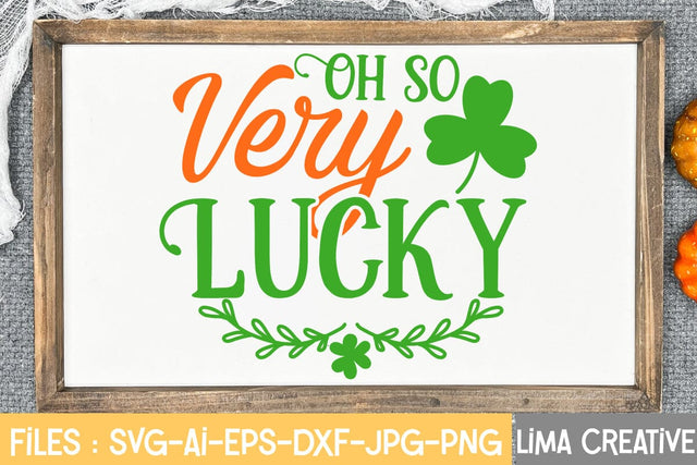 Oh So Very Lucky SVG Cute File SVG Insomnia Std 