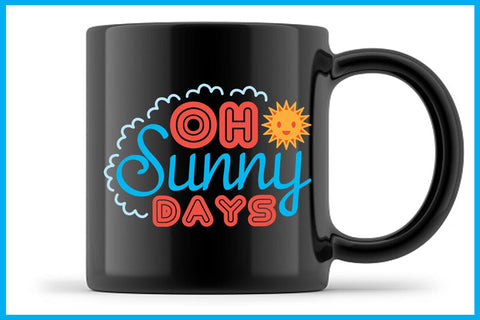 Oh Sunny Days Summer Sublimation PNG Printable Files Sublimation Creativedesigntee 