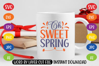 Oh Sweet Spring SVG SVG MStudio 